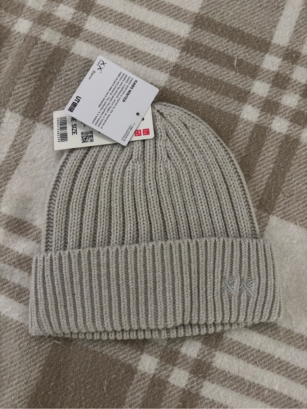 Uniqlo Ribbed Knit Beanie